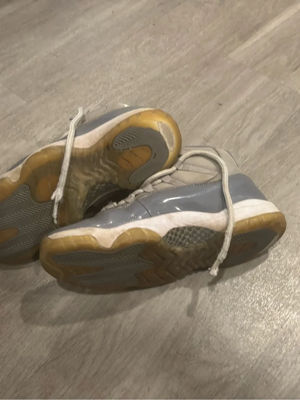 Gray men’s High-Top Athletic Sneakers